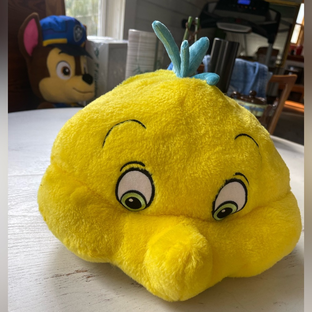 Disney Plush Flounder 14”